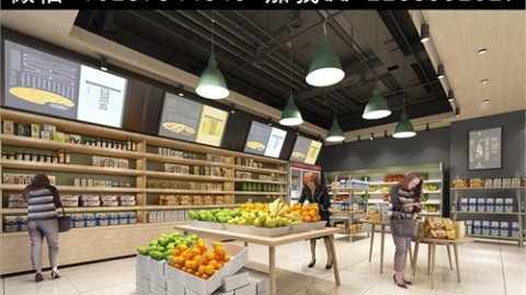 小超市越装越乱？4步定店规：动线+照度+陈列+材质，营业额涨35%